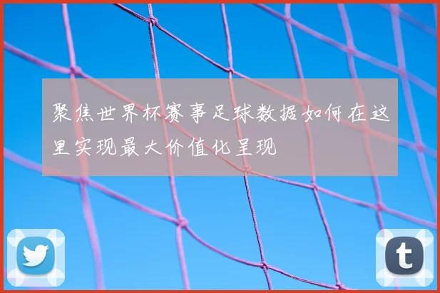 聚焦世界杯赛事足球数据如何在这里实现最大价值化呈现